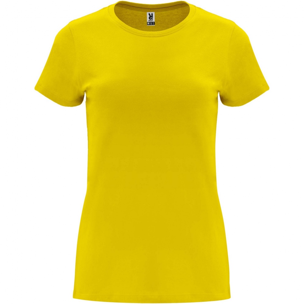 Logo trade promotional products image of: Capri short sleeve women's t-shirt
